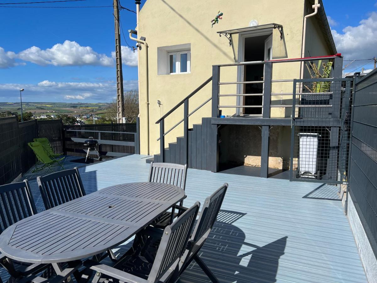 Ti Igwan I Maison A 450M De La Mer Plomodiern Exterior foto